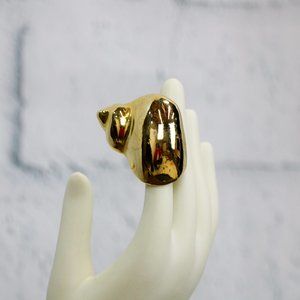 Vintage Gay Boyer Shell Ring